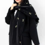 شال حریر پاپیونی