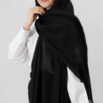 شال پفکی ساده