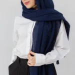 شال پفکی ساده