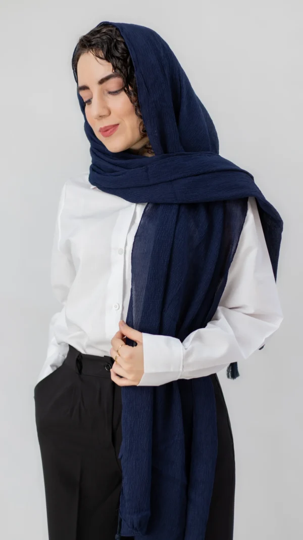 شال پفکی ساده