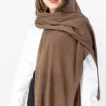 شال قهوه ای