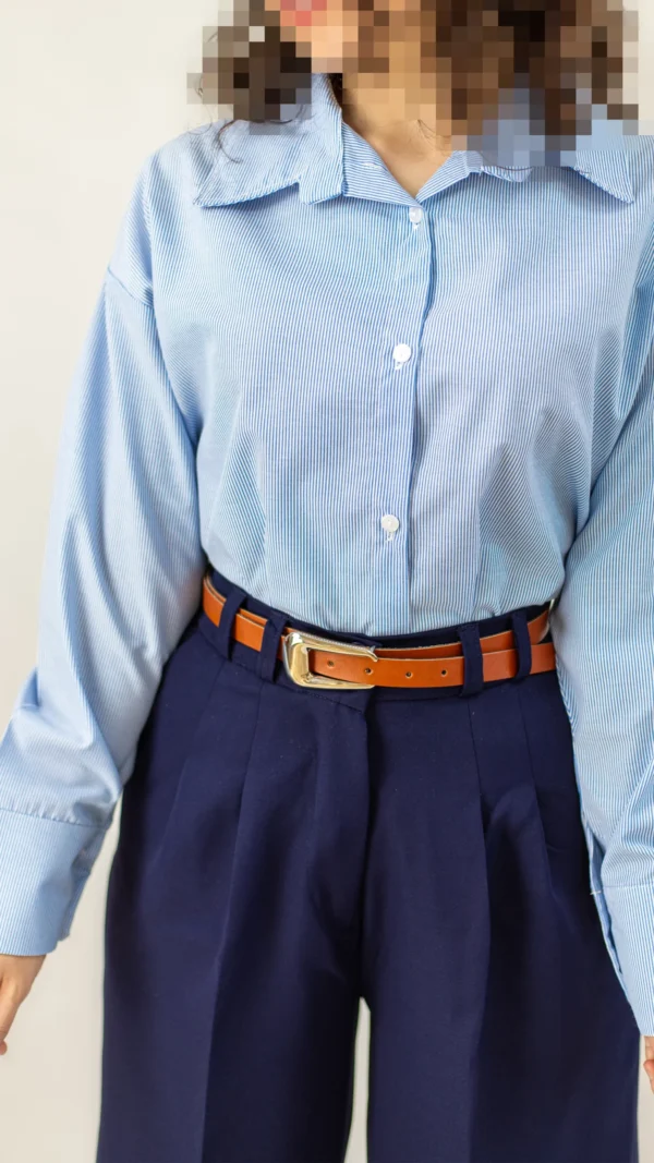 مانتو شومیز راه راه