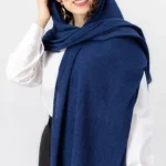 شال سرمه‌ای