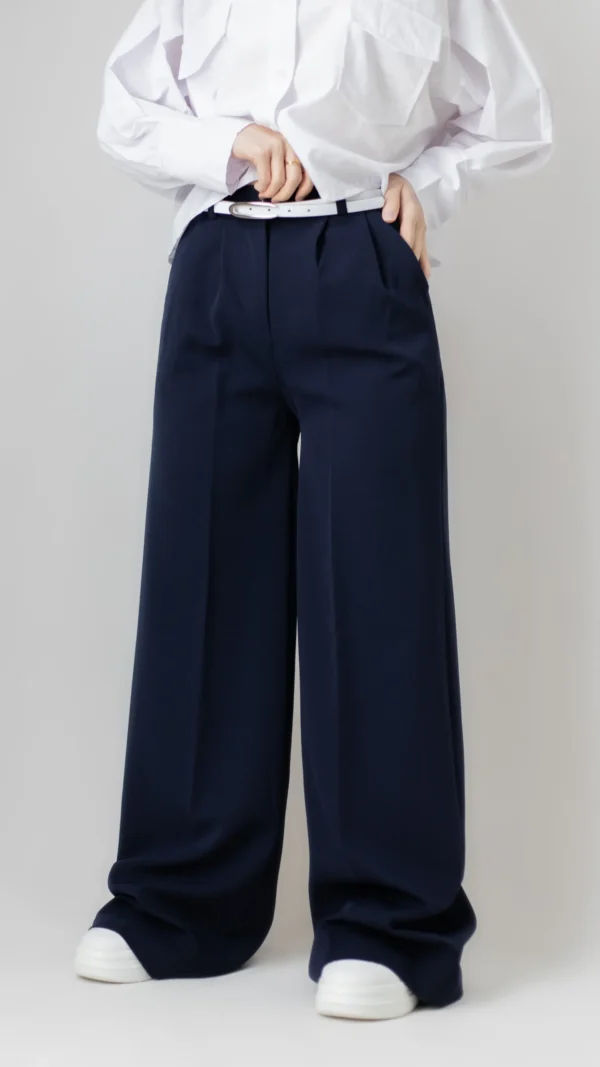 شلوار بگ سورمه ای الکسا