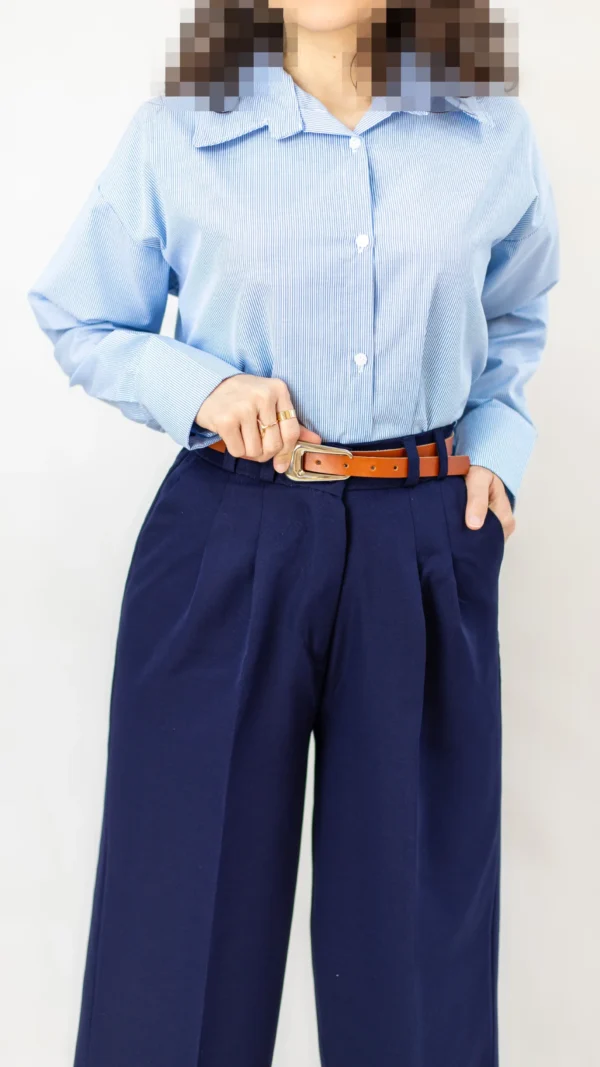 مانتو شومیز راه راه