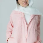 شومیز کنفی صورتی