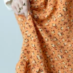 دامن گل گلی هلویی