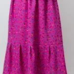 دامن گلگلی سرخابی