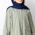 شومیز رنگ دوجیب