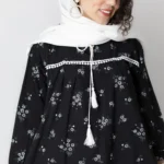 شومیز عروسکی مشکی