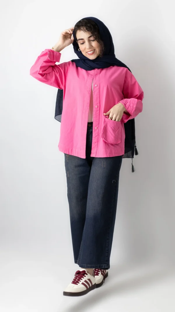 شومیز رنگ دوحیب