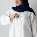 شومیز مانتو خنک سفید