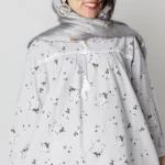 شومیز عروسکی طوسی