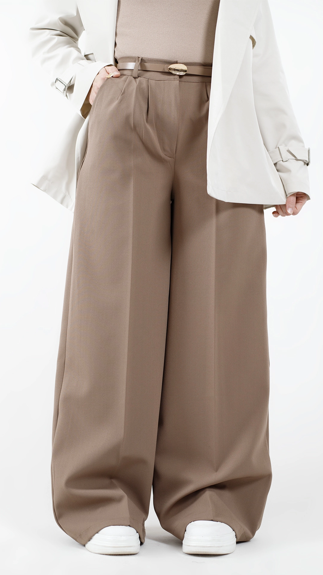 شلوار بگ polo رنگ موکا شلوار بگ polo رنگ موکا