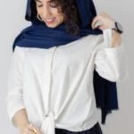 شومیز گره ای سفید