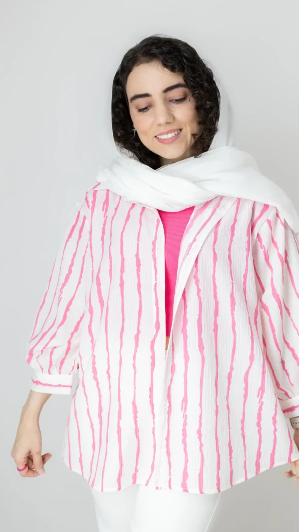 شومیز پری صورتی