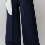 شلوار بگ سرمه ای