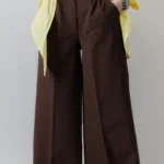 شلوار بگ قهوه ای