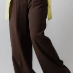 شلوار بگ قهوه ای