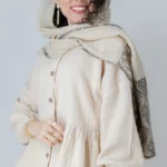 شومیز عروسکی کرمی