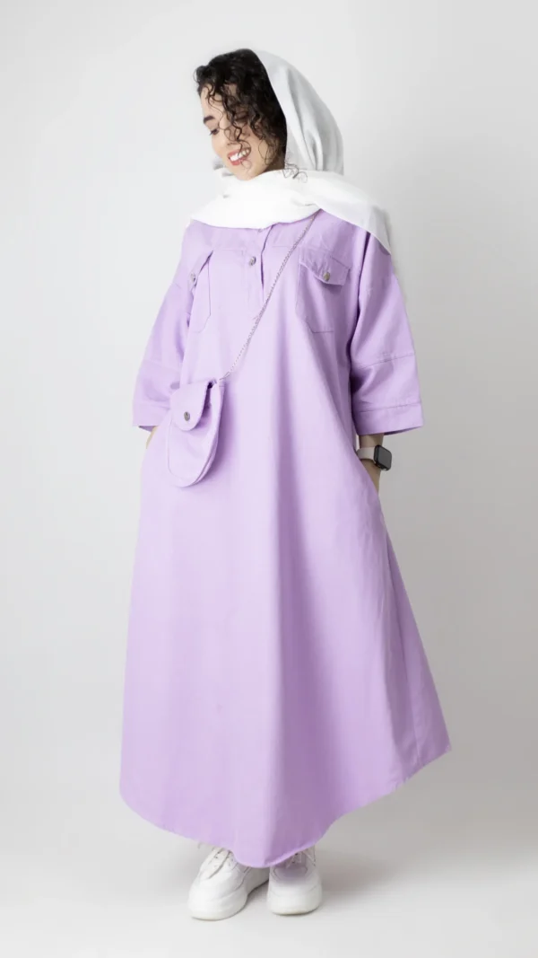 پیراهن تابستانی یاسی