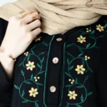 گلدوزی روی شومیز