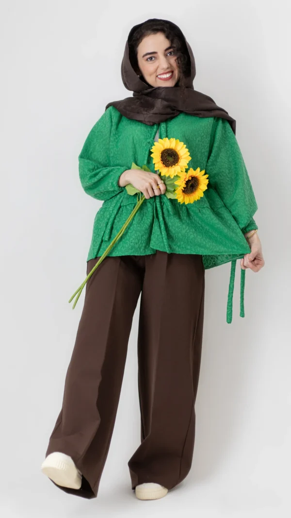 شومیز پرستو سبز