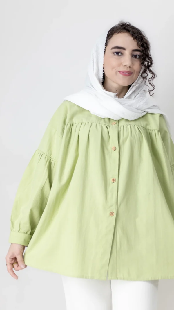 شومیز لینن رنگی