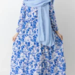 پیراهن دیور رنگ آبی