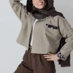 کراپ کت نسکافه‌ای