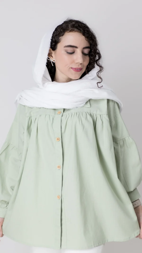 شومیز لینن رنگی