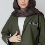 کراپ کت سبز یشمی