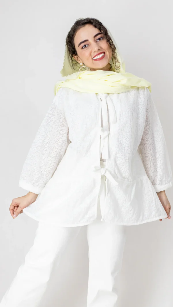 شومیز پرستو سفید