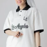 تیشرت باکسی سفید