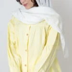 شومیز نسیم زرد کره‌ای