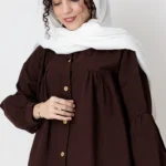 شومیز نسیم رنگ قهوه ای