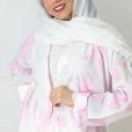 شومیز آبرنگی صورتی