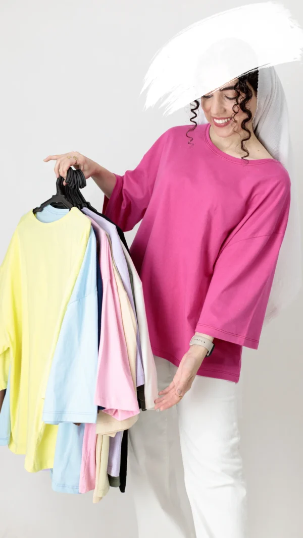 تیشرت باکسی بیسیک