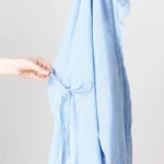 شومیز راه راه آبی