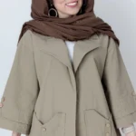 مانتو قد بلند نسکافه ای