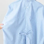 شومیز راه راه پاپیونی