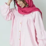 شومیز نسیم رنگ صورتی