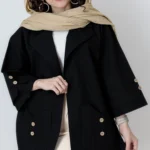 مانتو قد بلند مشکی