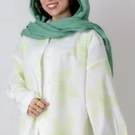 شومیز آبرنگی سبز