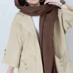 مانتو قد بلند کرمی