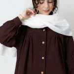 شومیز نسیم رنگ قهوه ای