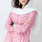 شومیز دورهمی صورتی