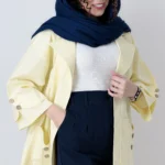 مانتو قد بلند لیمویی