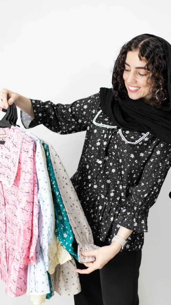 شومیز دورهمی مشکی