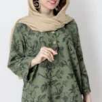 شومیز جلوبسته گلگلی